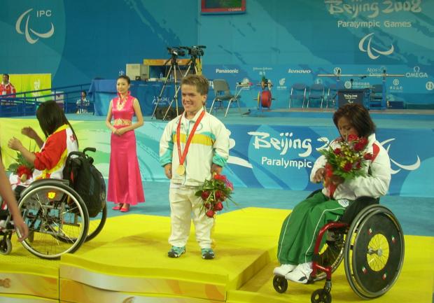 Лідія Соловйова завоювала золоту медаль. Фото: invasport.org.ua.