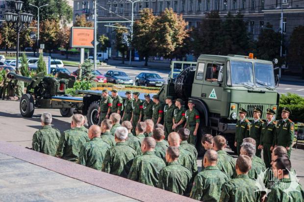 Похорон ватажка банди "Кальміус" Немогая. Фото: novosti.dn.ua.