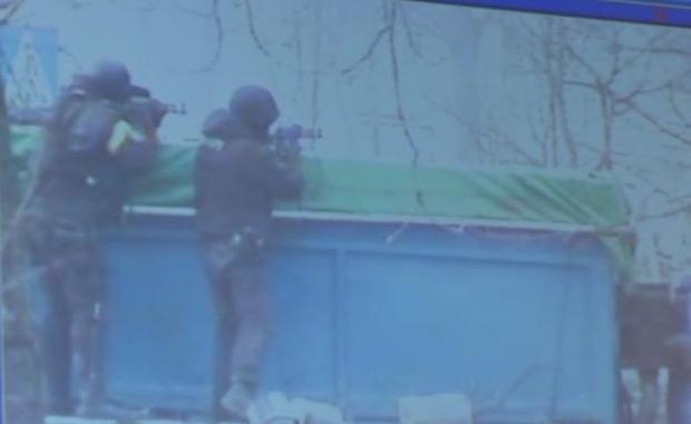 Вбивство беззбройного Володимира Мельничука. Фото: скріншот з відео.
