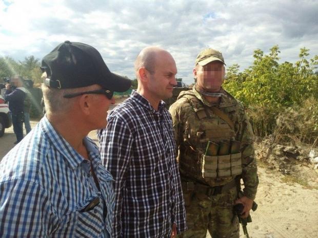 Юрій Супрун повернувся з полону терористів. Фото: прес-служба СБУ.