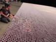 ​Канадець створив грандіозну мозаїку з дощової води (відео)