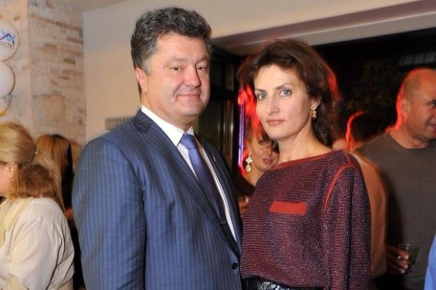Петро та Марина Порошенки прочитали у росЗМІ, що розлучаються. Фото: www.aif.ua.