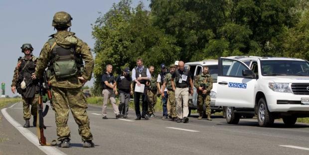Бойовики завадили роботі місії ОБСЄ. Фото: zn.ua.
