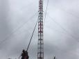 Телевежа у Слов'янську досягла 104-метрової висоти (фото)