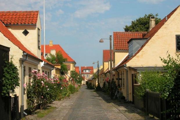 Звичайне село в Данії. Фото: ЖЖ.
