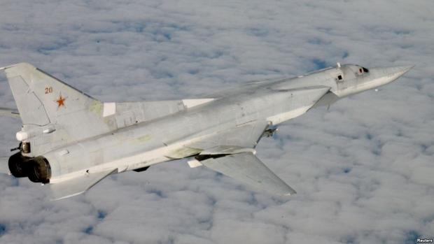 Російський бомбардувальник Ту-22М. Ілюстрація:www.radiosvoboda.org