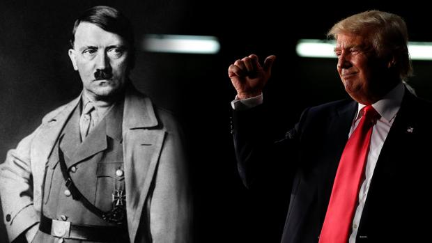 Адольф Гітлер і Дональд Трамп. Фото: life.ru.