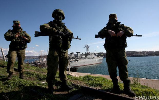 Одяг військовослужбовців РФ, які брали участь в анексії Криму, був позбавлений усіх тактичних знаків