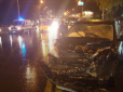Масштабна ДТП у Києві: Учасниками аварії стали шість авто та пішохід, є травмовані (фото)