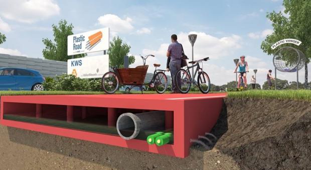У Нідерландах будуватимуть перші на планеті "вічні" пластикові дороги - фото 2