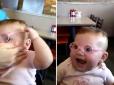 Заради таких моментів варто жити: Малюк з поганим зором вперше побачив своїх батьків (відео)