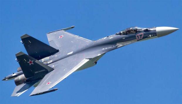 Російський Су-27. Фото: РБК.