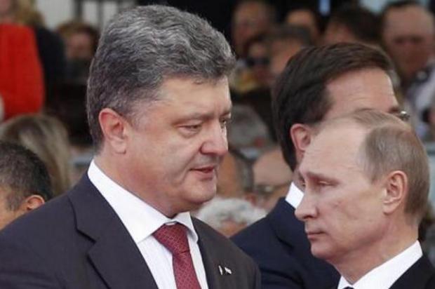 Порошенко та Путін. Фото: ZN.ua.