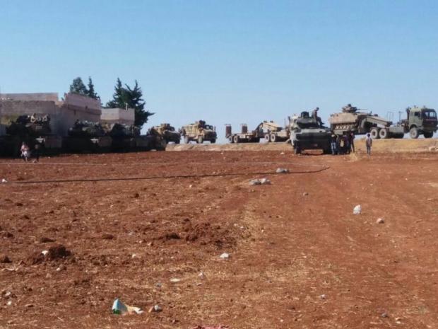 Турецькі війська відкрили в Сирії другий фронт. Фото: ЖЖ.