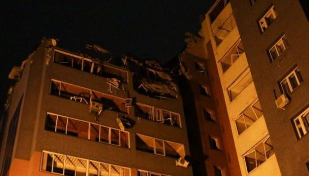 Наслідки вибуху у Рязані. Фото: Укрінформ.