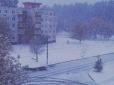 Зима наближається: Під Києвом випав перший сніг (фото, відео)