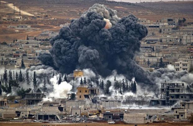 Російська авіація бомбить Сирію. Фото: DT.ua.