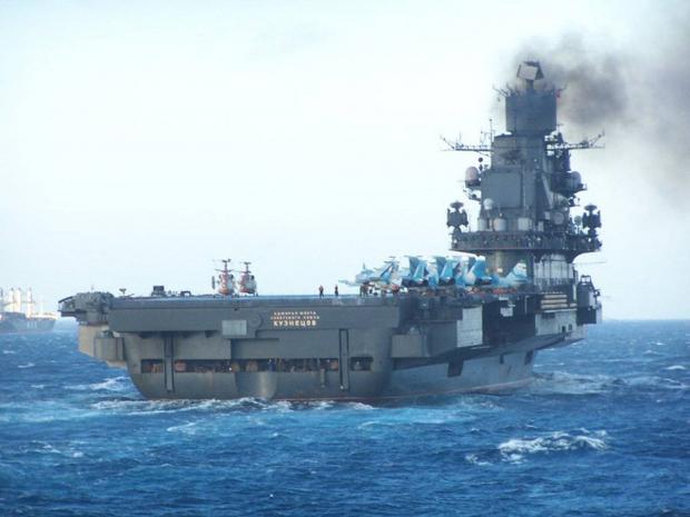 Авіаносець "Адмірал Кузнецов". Фото: УНІАН.