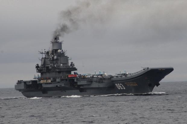 Авіаносець "Адмірал Кузнєцов". Фото:DT.ua
