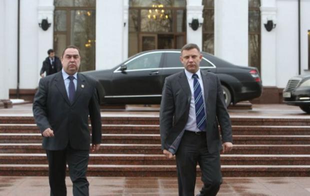 Плотницький та Захарченко. Фото: РБК.