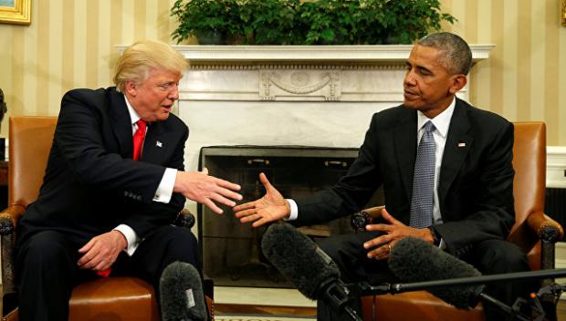 Дональд Трамп та Барак Обама. Фото: ria.ru.