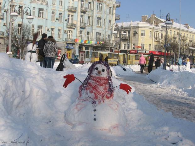 Після снігопадів в Україну ще прийде потепління. Фото: ЖЖ.