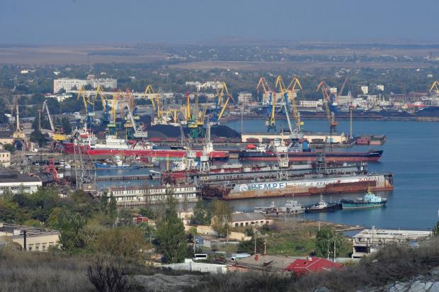 Порт у Криму. Фото: соцмережі