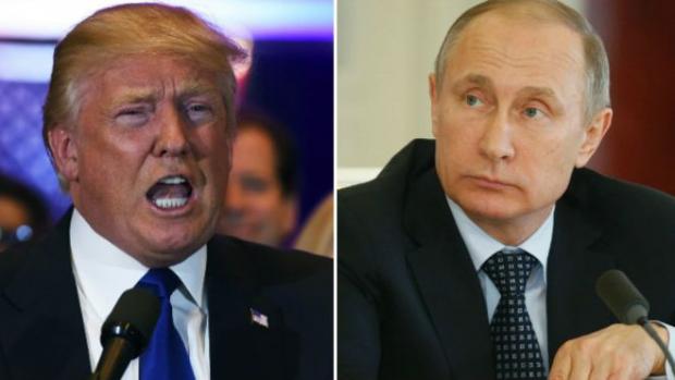 Трамп і Путін. Ілюстрація:www.bbc.com