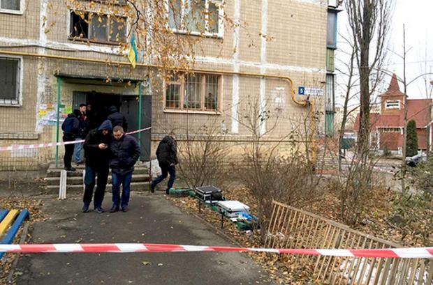 У Києві знайшли труп. Фото: прес-центр Нацполіції