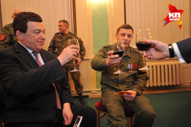 Нетверезий Захарченко любить фантазувати. Фото: Комсомольская правда.