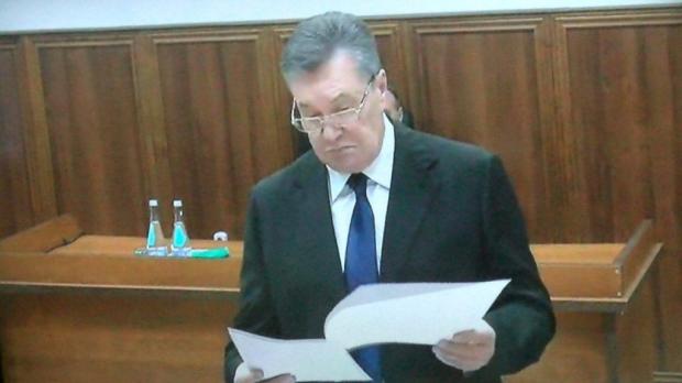 Відеодопит Януковича. Фото:BBC.com