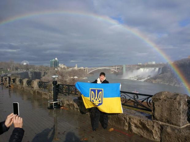 Надія Савченко у Канаді. Фото: "Фейсбук".