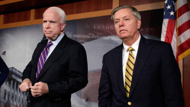 Сенатори Маккейн і Грем. Фото:m.newsru.co.il