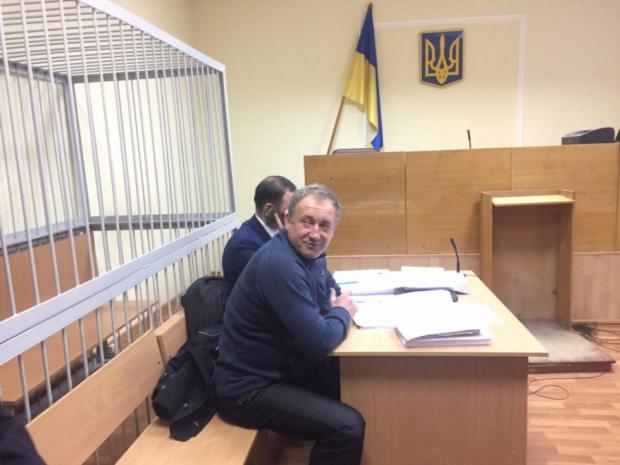 Володимир Гриняк на суді. Фото: ДС.