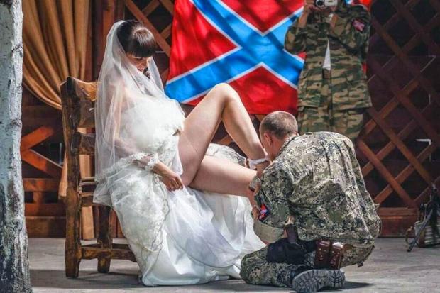 Весілля Мотороли. Фото: "Вконтакте"