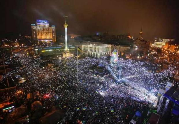 Київ, Майдан Незалежності. Пригадаємо як це було