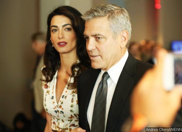 Амаль і Джордж Клуні. Фото: aceshowbiz.com.