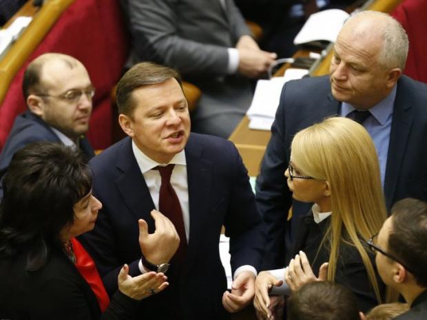 Ляшко викликає Тимошенко на дуель. Фото: УНІАН.