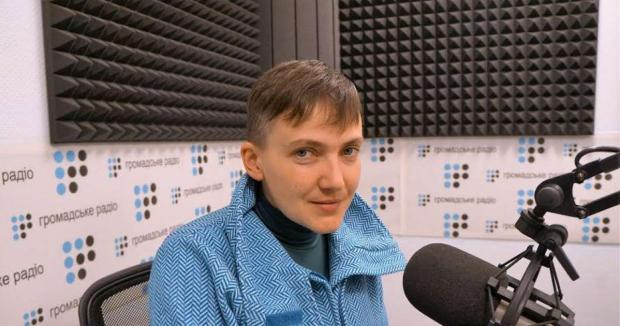 Надія Савченко. Фото: Громадське радіо.