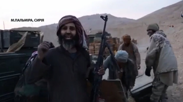 Бойовики ІДІЛ вдячні Путіну за зброю. Скріншот.