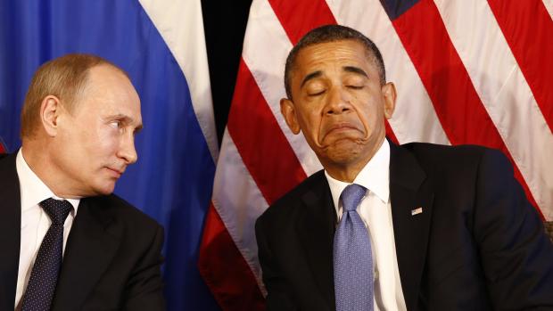 Путін та Обама. Фото: politforums.net