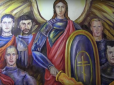 Воїнство Христове, яке захищає Україну з небес: У Херсоні в каплиці на іконах зобразили загиблих бійців АТО (відео)