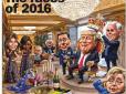 Коронація Трампа і Путін-хакер: Обкладинка журналу The Week відобразила головні обличчя 2016 року