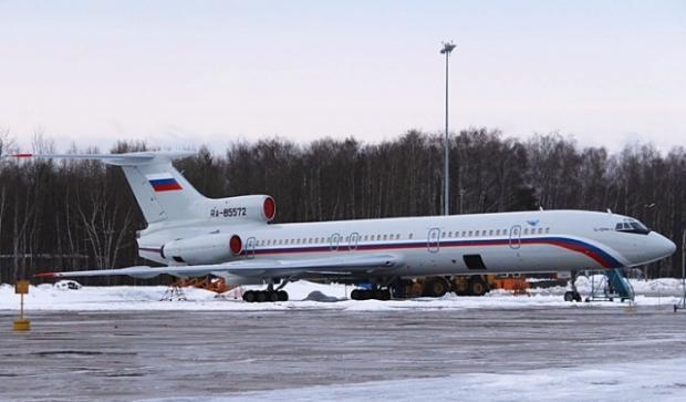 “Ту-154 упал под тяжестью перевозимой лжи”. Фото: Знай.ua.