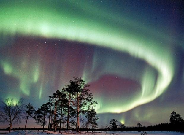 Північне сяйво у Фінляндії. Фото: flickr.com.