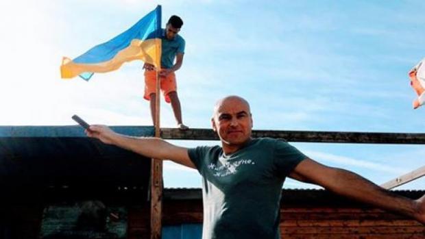 Встановлення українського прапору в Єгипті. Фото: "Фейсбук"
