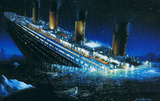 Загибель "Титаніка". Фото: Эзотерика.