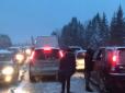 На заході України вирують сильні снігопади  (фото, відео)