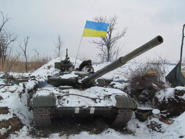 Українські позиції в зоні АТО. Фото: Фокус.