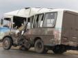 В окупованому Криму бензовоз на швидкості протаранив автобус (фото)